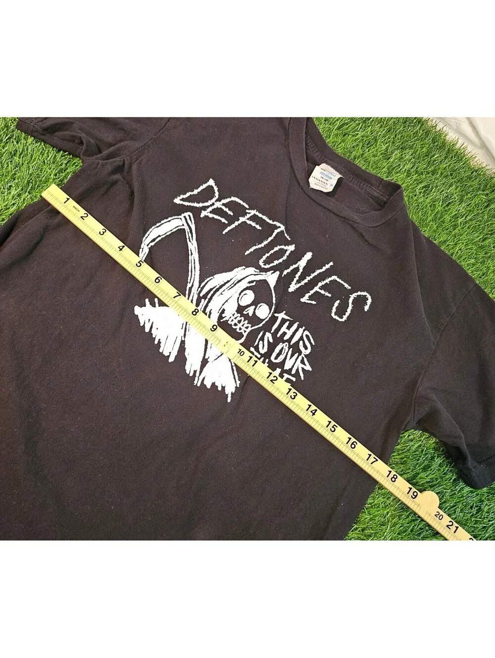 Deftones This Is Our Time Black Graphic T-Shirt Medium